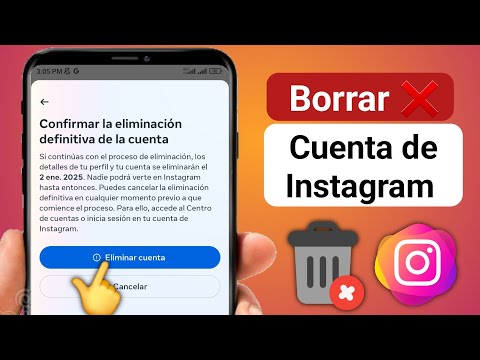 Como Eliminar cuenta de Instagram para siempre (2024)