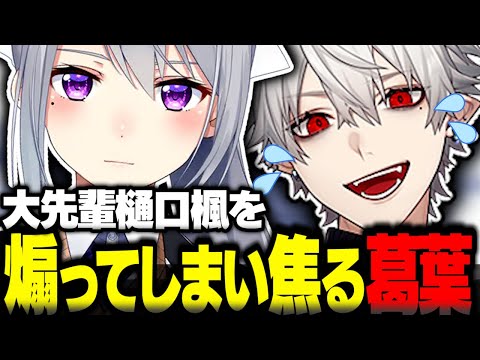 大先輩の樋口楓を煽ってしまい露骨に焦りだす葛葉達【葛葉切り抜き APEX AQF V最協 不破湊 エクスアルビオ 樋口楓 でろーん 渋谷ハル 兎咲ミミ にじさんじ】