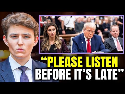 1 MIN AGO: Barron Trump Shared ALARMING Message