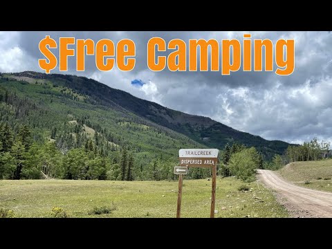 Trail Creek Dispersed Camping - Conejos River Colorado