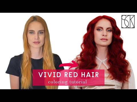 VIVID RED HAIR - coloring formula by SCK