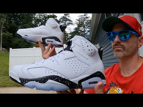 Air Jordan 6 - Black & White - REVERSE OREO