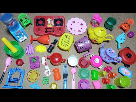 Asmr Satisfying With Unboxing Hello Kitty Kitchen Set | Miniature Kitchen Set Collection | Tiny Toys