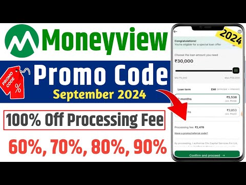 Moneyview September Promo Code | Moneyview promo code 2024 | Moneyview Promo code today