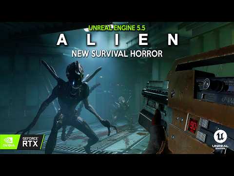 ALIEN ROGUE INCURSON First 1 Hour of Gameplay | New INSANE SURVIVAL HORROR in Unreal Engine 5