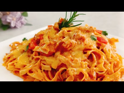 Creamy masala pasta  recipe | Easy pasta recipe | Pink sauce pasta recipe |