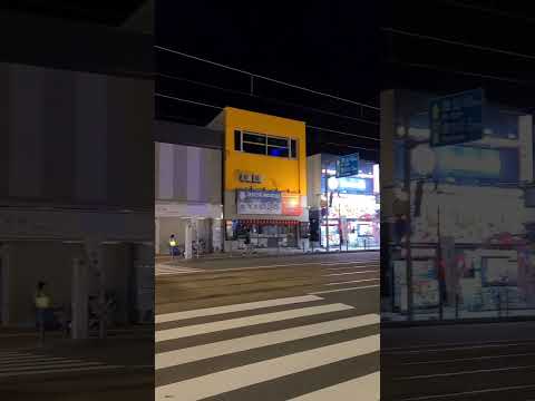 【NOWJAPAN】函館の100万ドルの夕暮れ！路面電車通り／北海道・函館市