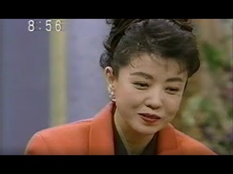 都はるみ　 「土曜大好き！８３０」のはるみさん　１９９１年３月１０日放映　はるみさん、４３歳