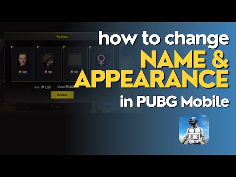 How to Change Your Name and Appearance in PUBG Mobile