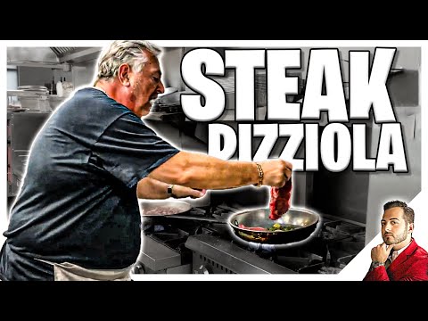 Steak pizziola by Sal Basile