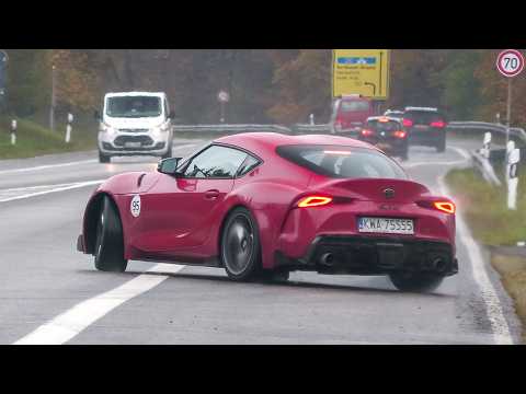 500HP Toyota Supra Mk5 - CRAZY Drifts & Powerslides !