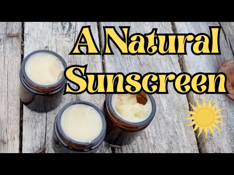 A Natural Sunscreen