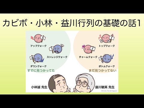 カビボ・小林・益川行列の話その1