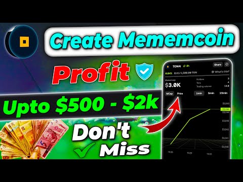 Create your own memecoin on telegram | How to create mememcoin | Blummemepad full guide