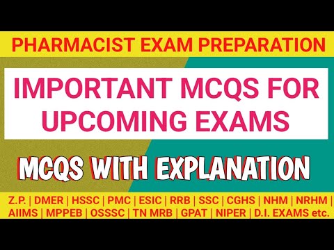 Pharmacist exam preparation | AIIMS | HSSC | MPPEB | OSSSC | Z.P. exam questions @MANISH06