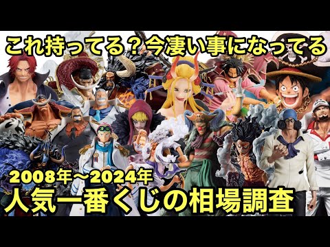 このフィギュア持ってる？今凄い事になってます！2008年から登場した、人気一番くじの相場調査！ワンピース フィギュア