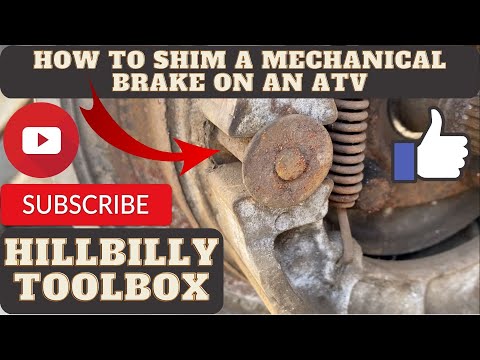 Kawasaki Bayou KFL300 -How to get a worn out ATV brake drum to work