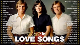 Best Romantic Duet Love Songs 80s 90s 💝, The Carpenters,  David Foster, James Ingram, Kenny Rogers