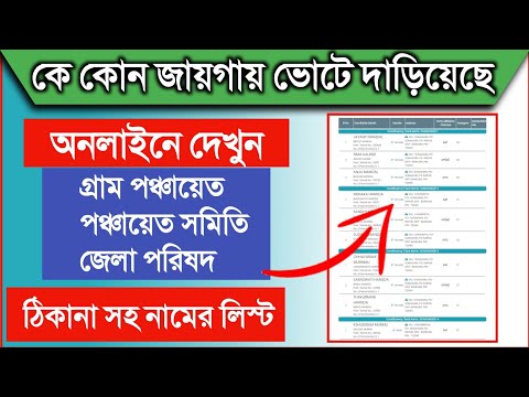 Election 2023 - All Political Pary(TMCP, BJP, CPIM, etc) Nominated people List