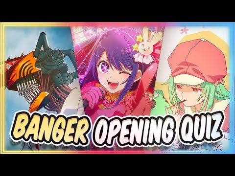 ANIME OPENING QUIZ [Super Easy - Super Hard] | 50 BANGER Openings