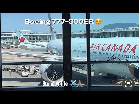 Come fly Air Canada Business Class Boeing 777-300ER | YVR to Narita, Japan 🇯🇵 (standby life) ✈️