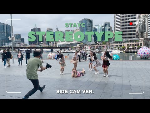 [KPOP IN PUBLIC][SIDE-CAM VERSION] STAYC(스테이씨) "STEREOTYPE(색안경)" Dance Cover by CRIMSON🥀 | Australia