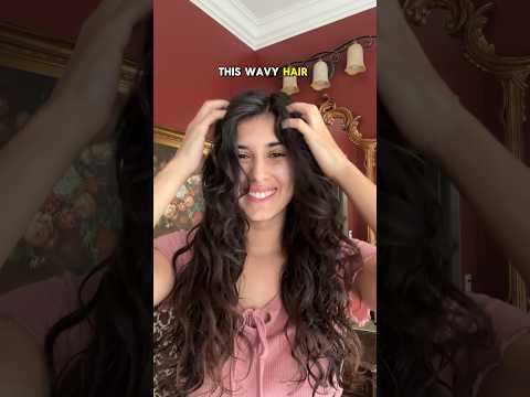 Easy Wavy Hair Routine (2 Products only) #wavyhair