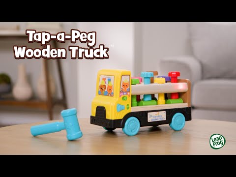 Tap-a-Peg Wooden Truck | Demo Video | LeapFrog®