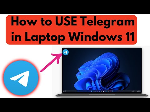 How to Connect Telegram App to Laptop or PC | How to USE Telegram in Windows 11