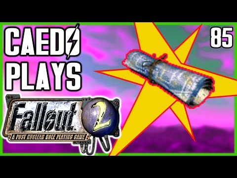 The VERTIBIRD PLANS (Unarmed Playthrough) - Caedo Plays Fallout 2 #85