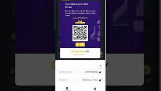 1USDT binance red packet code 9 November 7:45 pm | red packet code in binance #binance #shorts