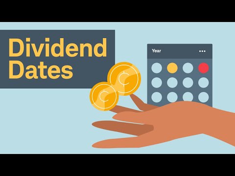 Dividend Dates Explained