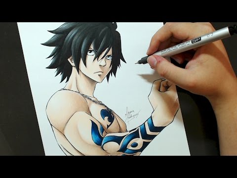 Speed Drawing - Gray Fullbuster (Fairy Tail)