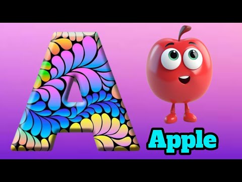 A For Apple | ABC | A To Z | Atoz | B For Ball | ABCD #cartoonforkids #abc #abcde #atoz  #kidsvideos