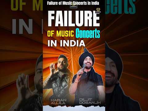 Failure of Music Concerts in India | Lack of High Quality Infrastructure in India | #diljitdosanjh