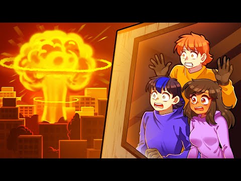 Aphmau SURVIVES 100 Days in A Nuclear Bunker