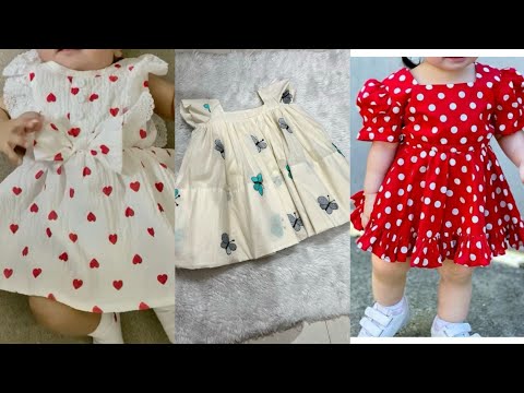 Top stunning latest cotton baby girl frock designs|| baby girl dres || @Aaimafashion