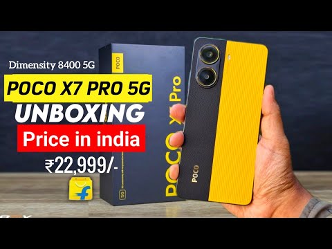 Poco X7 Pro 5G Unboxing & Price In India | Poco X7 Pro 5G Launch Date & Price In India