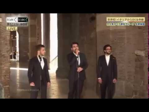 Il Volo Live from Rome for the Japanese TV - Promo Tour 2019