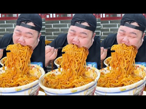 [Big Stomach King Challenge] Challenge to spend 300 yuan to eat special saozi noodles! At one breat