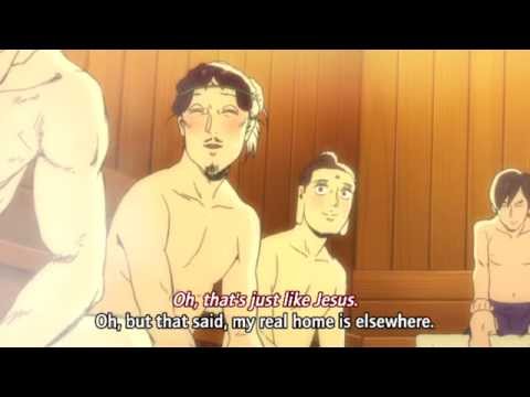 Jesus in Sauna - Saint☆Onii-san (Movie)