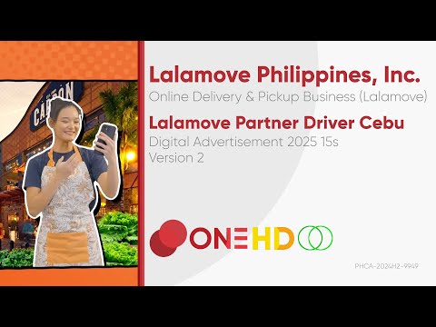 Lalamove Partner Driver Cebu Digital Ad 2025 15s (Philippines, Version 2) [HD/ST]