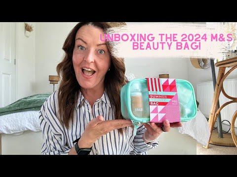 UNBOXING THE 2024 M&S SUMMER BEAUTY BAG!