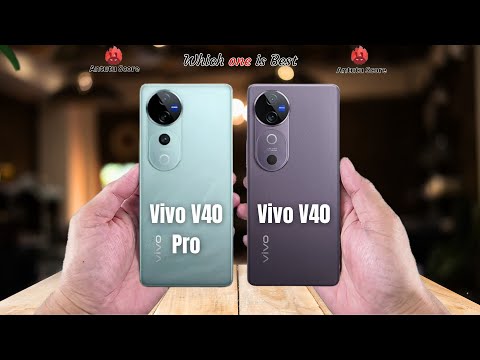 Vivo V40 Pro vs Vivo V40  Full comparison ⚡Which one is Best