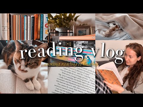 a week of reading | reading slumps, lots of cooking & trying to heal