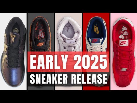 2025 SNEAKER TRENDS Jordan & Nike Sneaker Release