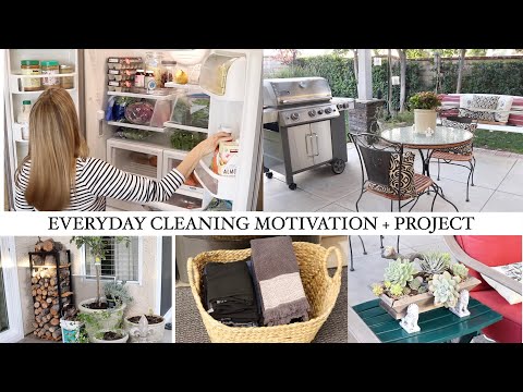 EVERYDAY CLEANING MOTIVATION + HOME PROJECT