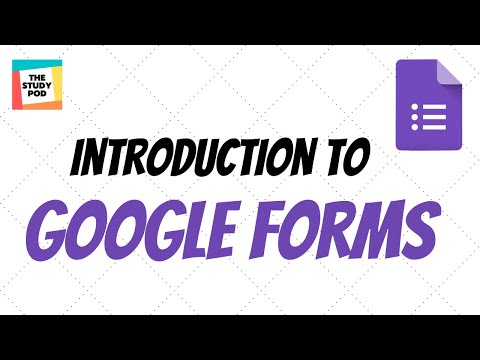 Introduction to Google Form | in English | The Study Pod