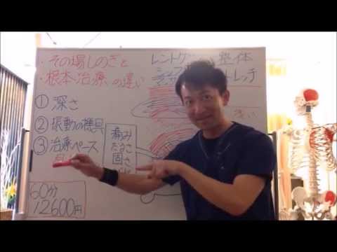 腰痛　だるい　肩こり解消　大阪府守口市で整骨院やマッサージで慢性状態に効果が実感できずお悩みの方へ口コミ評判の施術法。