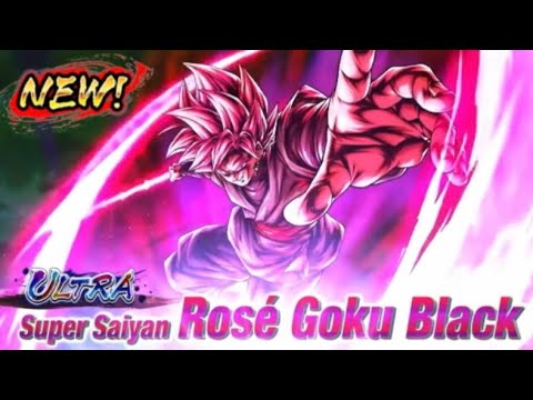 [DRAGON BALL LEGENDS] NEW ULTRA SUPER SAIYAN ￼ROSÉ GOKU BLACK!!! (SHOWCASE) 🔥🔥🔥